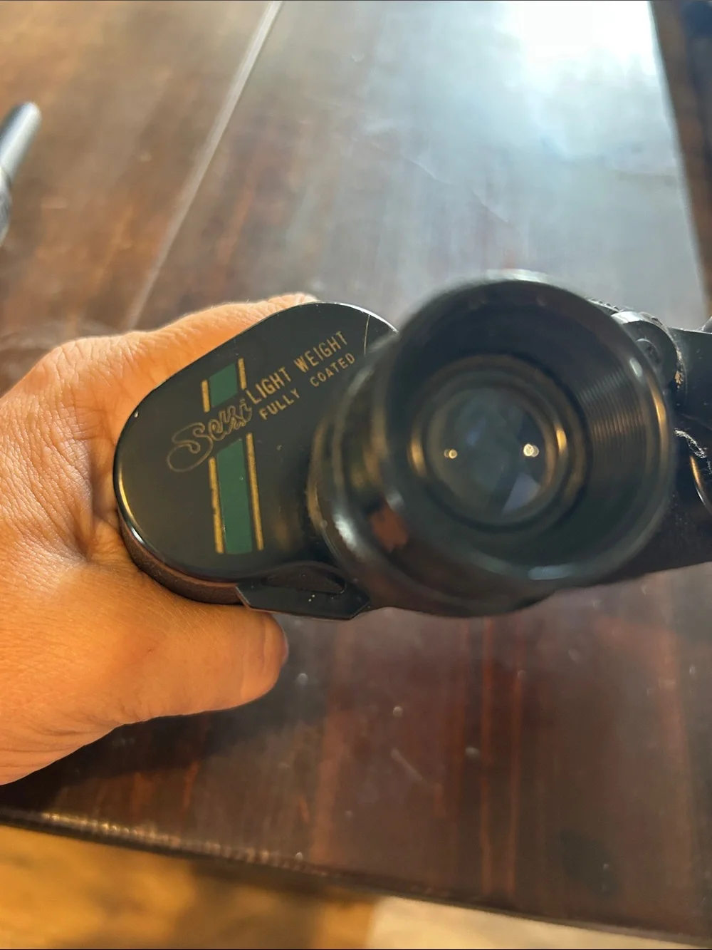 Sears Black 7x35 Binoculars with Central Focus Wheel selsi